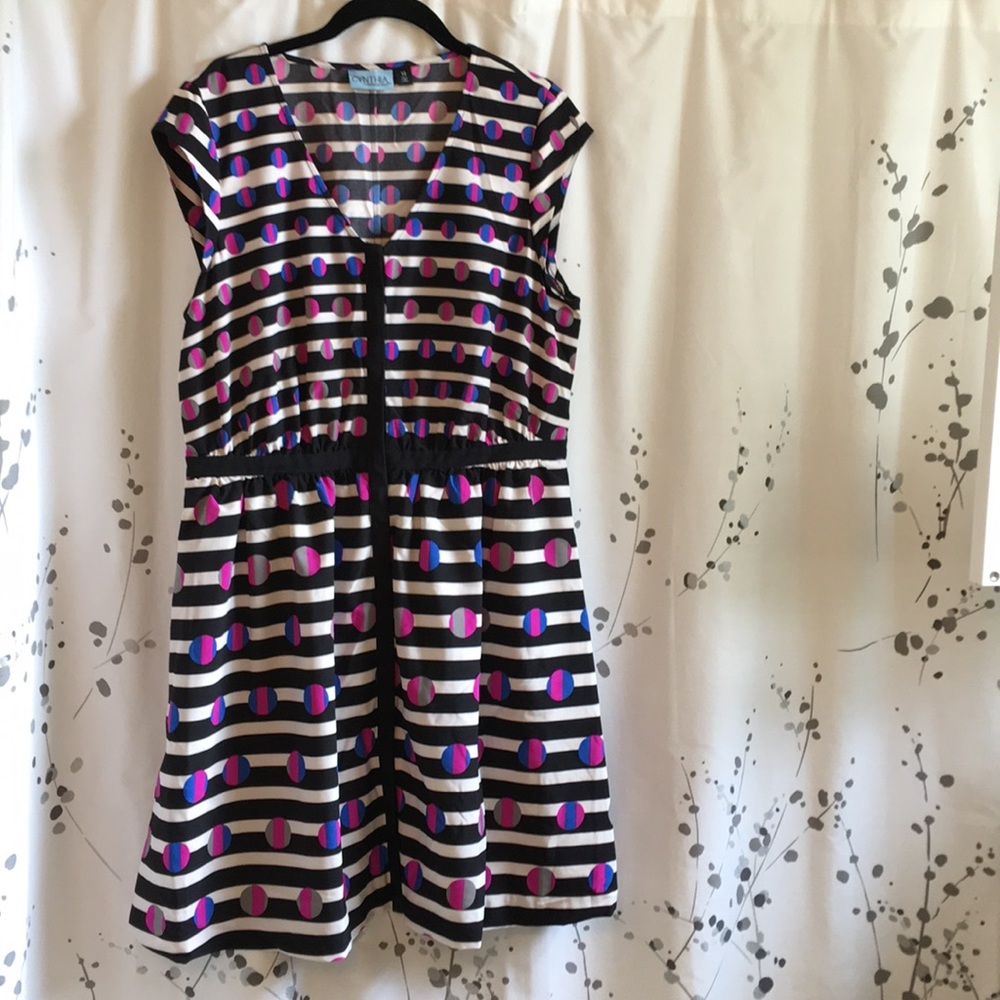 🌟BOGO🌟Stripe & Polka Dot Cynthia Dress